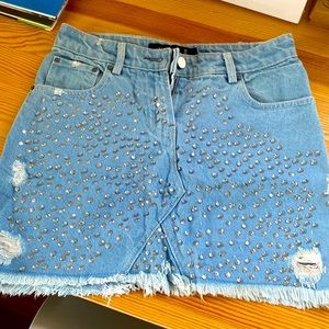 Like new "Religion" Brand  chic denim skirt size XS